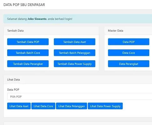 PLN Icon+ POP Management - Company POP monitoring