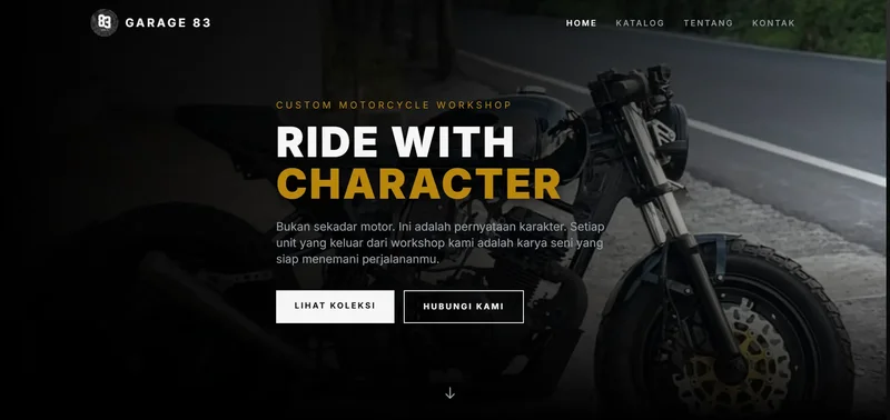 Custom Motor Marketplace - Custom motorcycle catalog